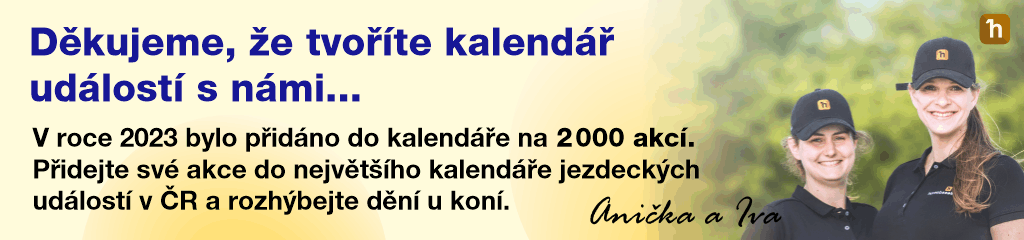 největší kalendář koňských událostí v ČR, horseboook.cz