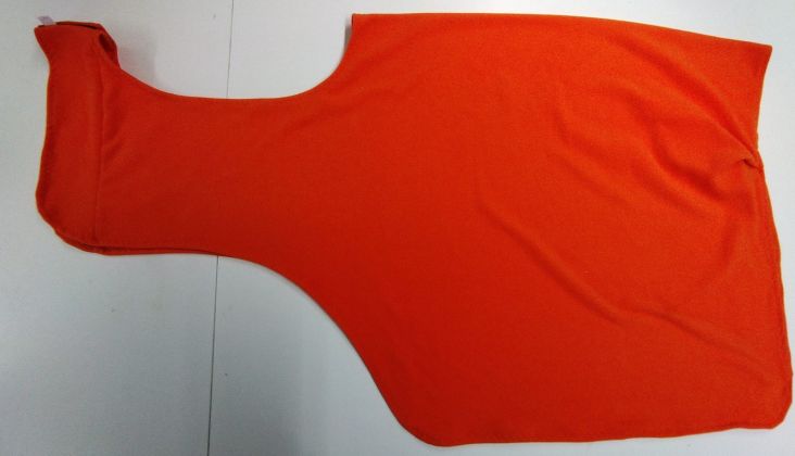 Oranžová bederní deka